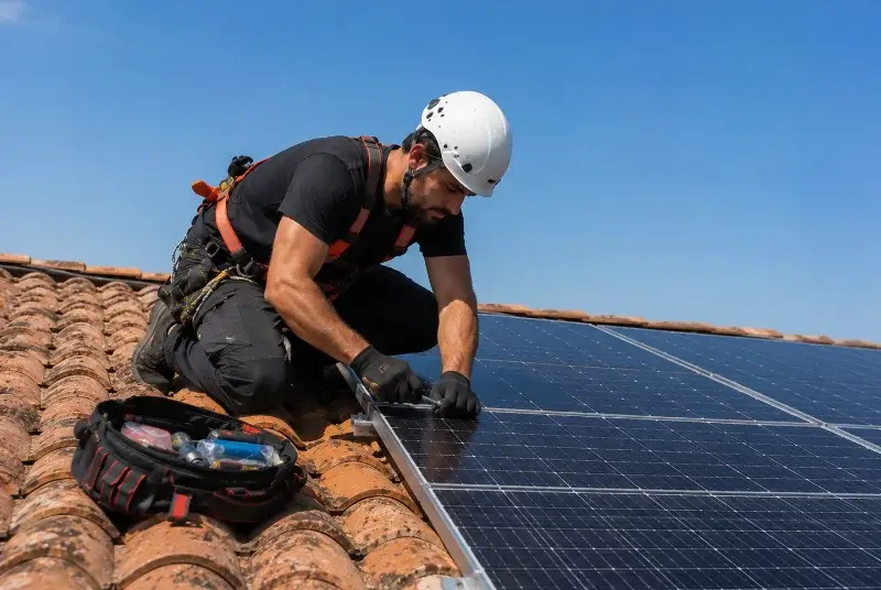Maintenance et monitoring de panneaux solaires à Celles-sur-Belle